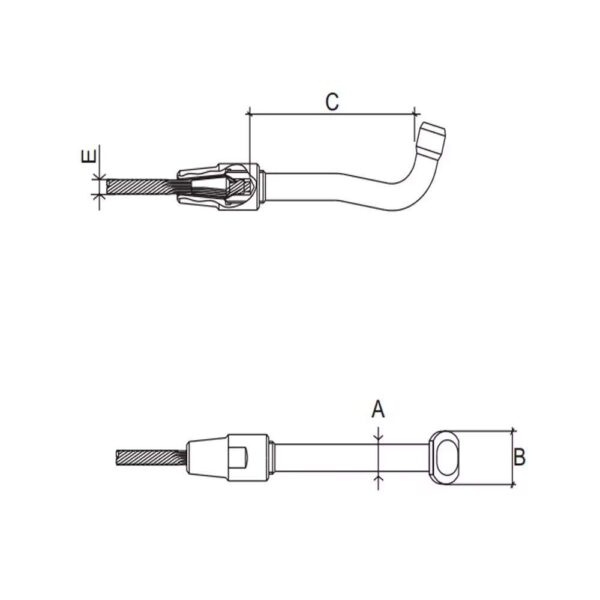 Terminal Nautos 93048 T Rápido 10mm Norseman Inox - Imagem 3