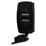 Tomada Retangular Usb Plástico Fêmea 3.1A 12/24V - Imagem 3