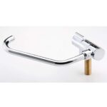 Torneira Giratória Dobrável Bronze Cromado 220X97mm - Imagem 3