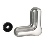 Trava Porta Em V Aço Inox - Imagem 3