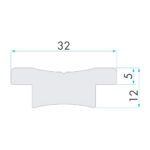 Trilho Nautos 91702 32T 750mm Controle Battencar - Imagem 3