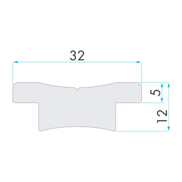 Trilho Nautos 91715 32T 3000mm Controle Genoa - Imagem 3