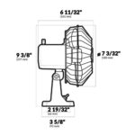 Ventilador Marinizado 12V Branco - Imagem 5