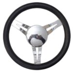 Volante Náutico Slim Inox Com Revestimento 350mm (Timão) - Imagem 2