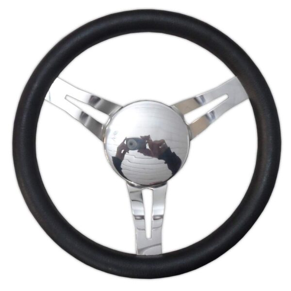 Volante Náutico Slim Inox Com Revestimento 350mm (Timão) - Imagem 2