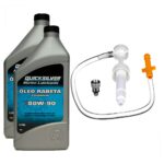 Kit 2 Lt De Óleo e Bomba Para Rabeta De Motor De Popa (Todos) Sae90