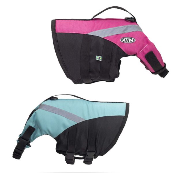 Colete Salva Vidas Ativa Pet Aventura Tam G 18 à 36kg - Imagem 2