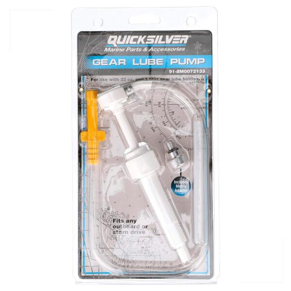 Kit 2 Lt De Óleo e Bomba Para Rabeta De Motor De Popa (Todos) Sae90 - Imagem 3