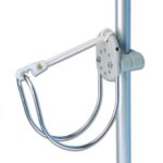 Suporte Boia Circular Inox Branco Guarda Mancebo - Imagem 3