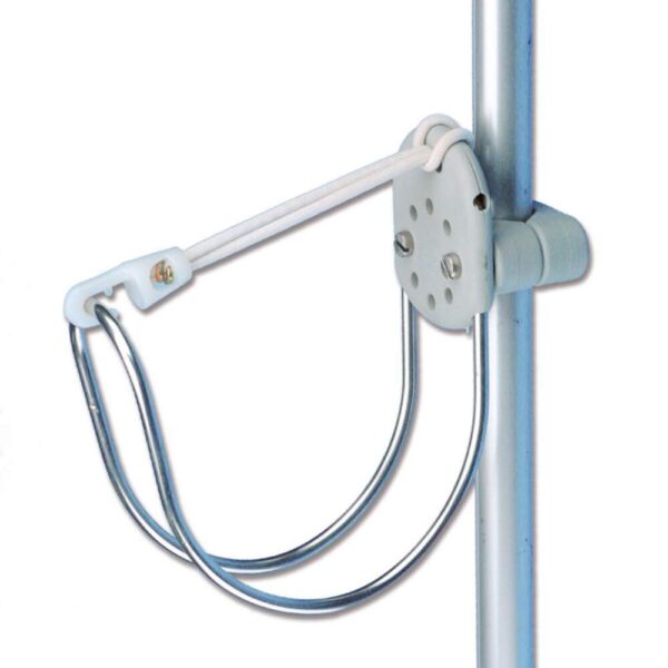 Suporte Boia Circular Inox Branco Guarda Mancebo - Imagem 3