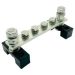 Barramento Distribuição Elétrica 360A 4 Polos Negativo