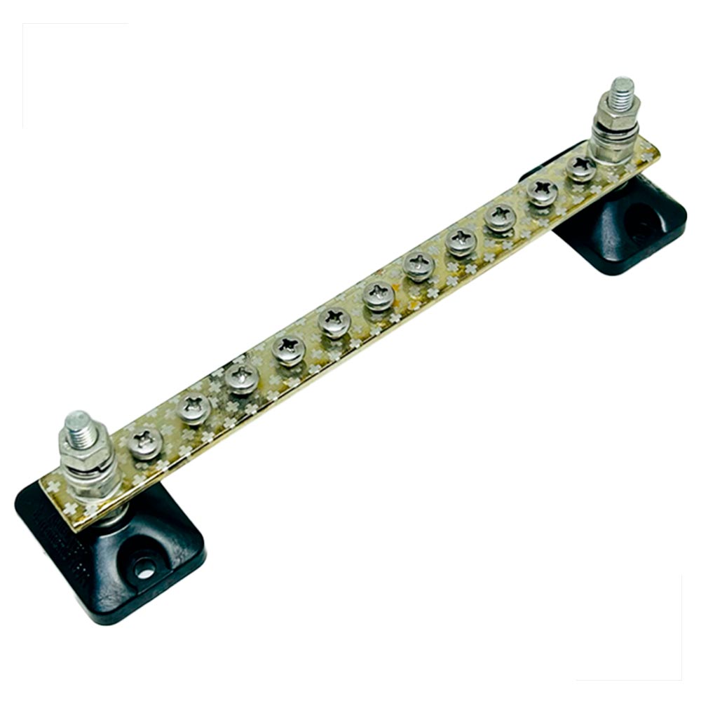 80c17f664e83884ed3a20f2700b7704c.jpg Barramento Distribuição Elétrica Náutico 11 Polos Positivo - Imagem 1