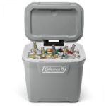 Caixa Térmica Coleman 316 Series 65Qt Cinza Com Rodas - Imagem 3