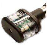 Luz de Alcançado Estrobo Retangular Preta Arieltek - Imagem 2