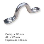 Alça Arredondada Inox 8mm - Imagem 3
