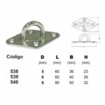 Alça Diamante em Aço Inox 6mm - Imagem 3