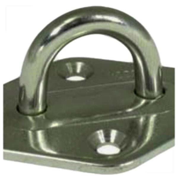 Alça com Base Diamante 8mm em Inox - Imagem 2