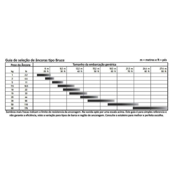 Âncora Bruce 20Kg Galvanizada - Imagem 3