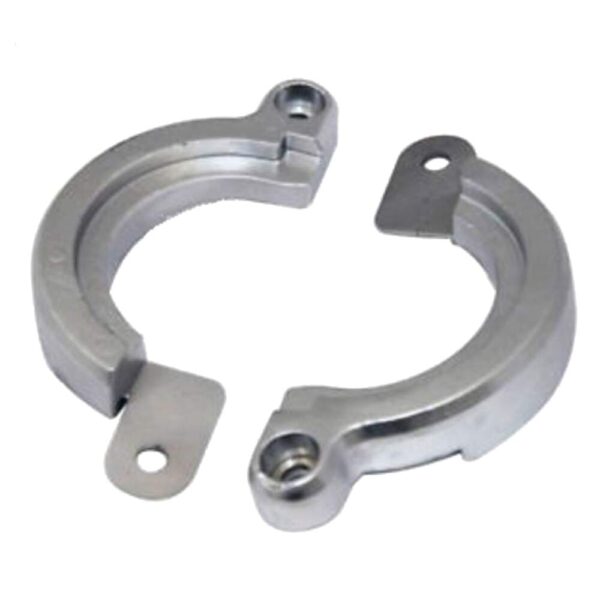 Anodo Bipartido Rabeta Yanmar Sd Alumínio - Imagem 3