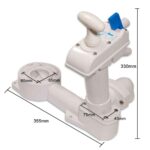 Bomba Vaso Sanitário Manual Jabsco Tmc Matromarine - Imagem 7