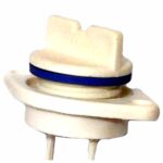 Bujão de Dreno 38mm Plástico Branco - Imagem 2