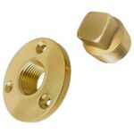 Bujão em Metal Bronze Para Barcos - Imagem 2