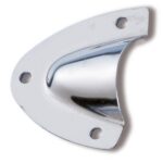 Capa Para Saída Água 60x57mm em Aço Inox