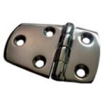 Dobradiça Inox 5 Furos Chanfrada 63X38X2mm