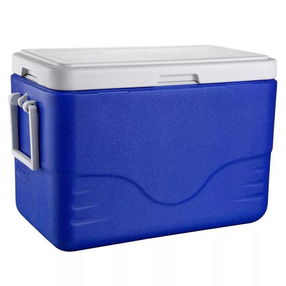 1ec803578e12b01f308dd2d41a41e20c.jpg Caixa Térmica Coleman 28Qt Azul - Imagem 1