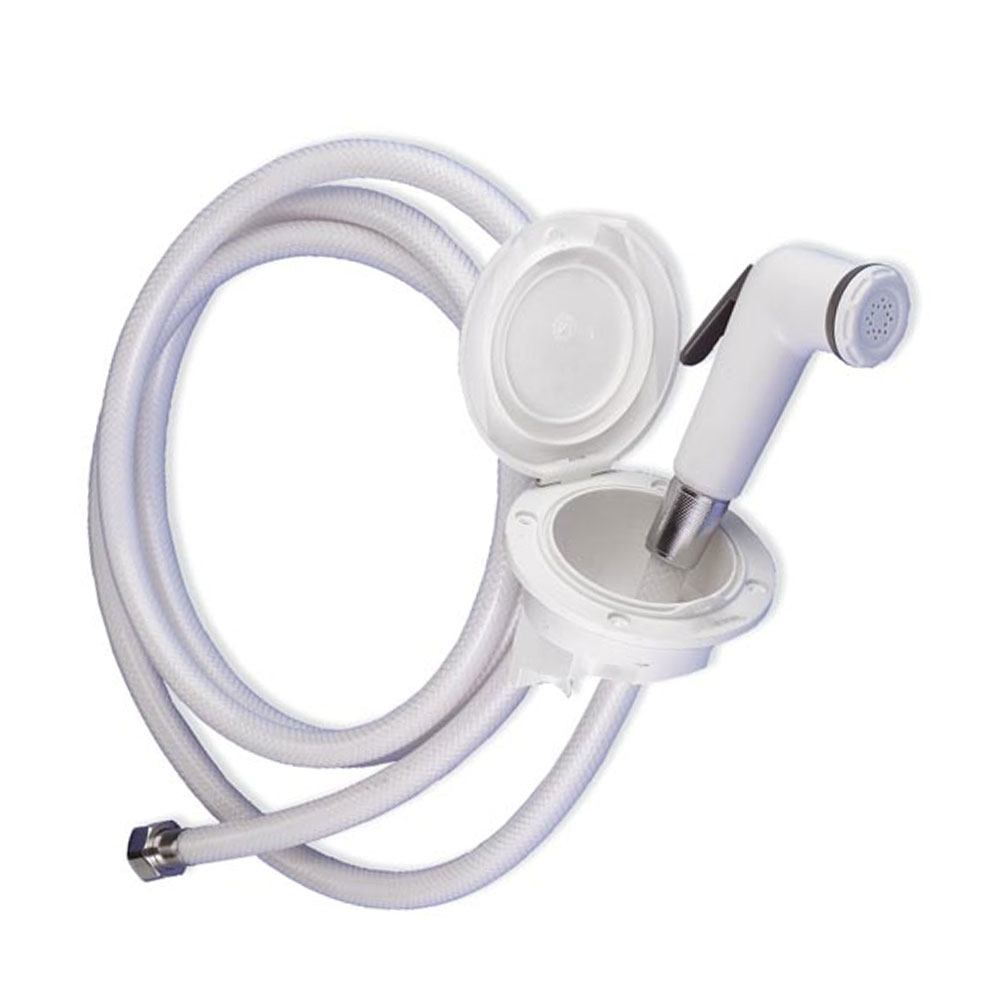 2e8f0b71067852692da4f080ed059b0f.jpg Chuveiro De Popa Caixa e Mangueira de 4mts - Imagem 1