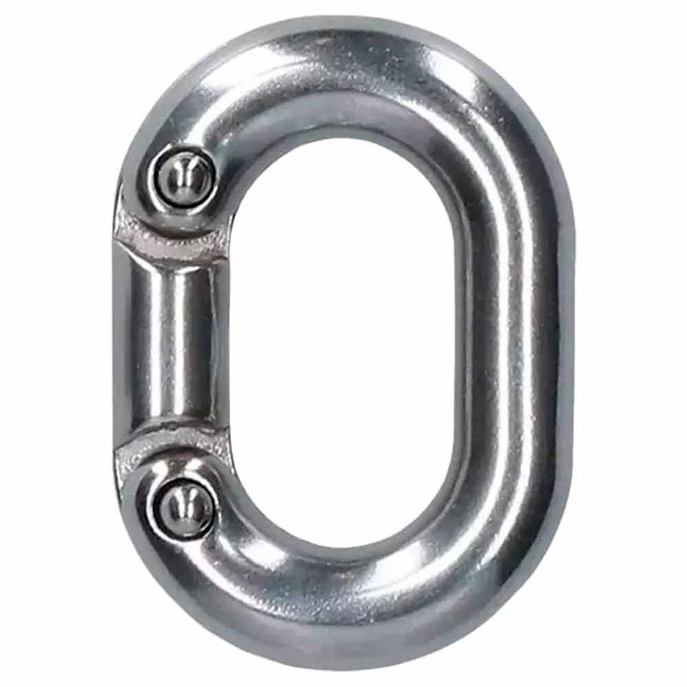 37dc764216b621129bf20adff7ec7794-1.jpg Conector Elo De Corrente 08mm Inox - Imagem 1