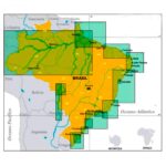 Carta Náutica 1909 Das Ilhas Das Araras Ao Cabo De Santa Marta Grande