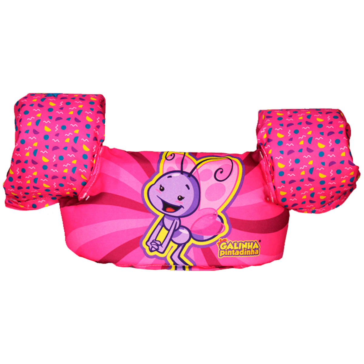 8793062f281af78786eb4694a38937a1.jpg Colete Salva Vidas Ativa Kids Classe V Borboletinha 2024 - Imagem 1