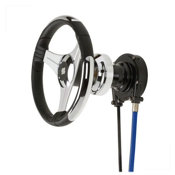 Caixa Direção Barco Lancha até 150hp T91 Uflex - Imagem 2