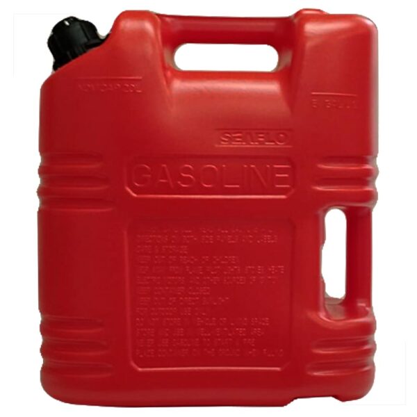 Galão De Gasolina 20 Litros Visor e Bico Vermelho - Imagem 2