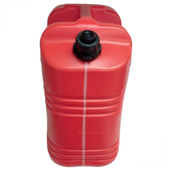 Galão De Gasolina 20 Litros Visor e Bico Vermelho - Imagem 3