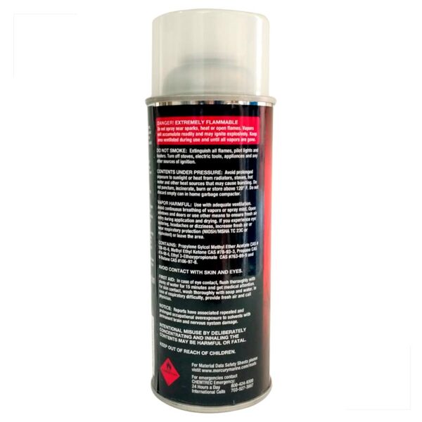 Tinta Spray Verniz Nivelador Motor Rabeta Original Mercury - Imagem 2