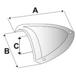 Capa Para Saída Água 93X91mm - Imagem 4