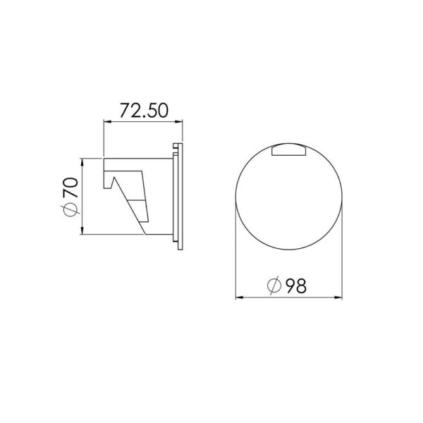 Chuveiro De Popa Caixa e Mangueira de 4mts - Imagem 3