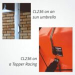 Clamcleat Cl236 Mk1 Com Roldana - Imagem 3