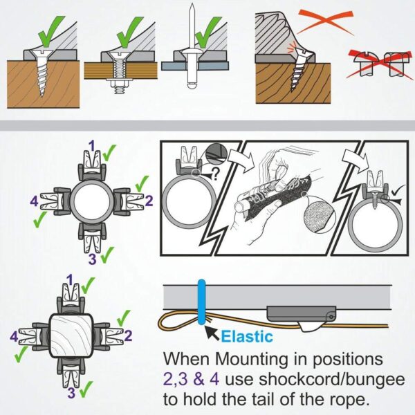 Clamcleat Cl257 Em Alumínio - Imagem 7