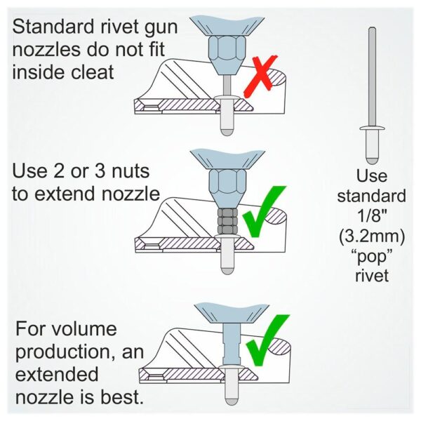 Clamcleat Cl268 Em Alumínio - Imagem 5