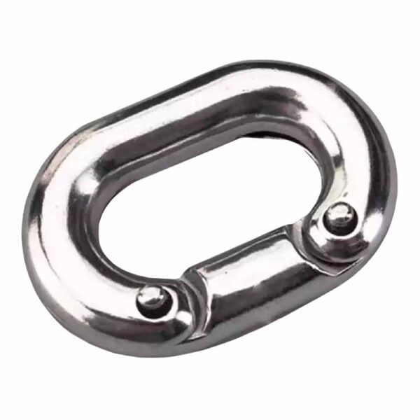 Conector Elo De Corrente 08mm Inox - Imagem 2