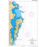 Carta Náutica 1902 Proximidades Da Ilha De Santa Catarina