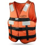 Colete Salva Vidas Ativa Jaleco Classe IV Sem Gola Refletivo