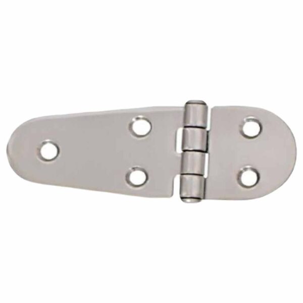 Dobradiça Inox 5 Furos 107x38x3mm - Imagem 2