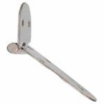 Dobradiça Inox 5 Furos 107x38x3mm - Imagem 3