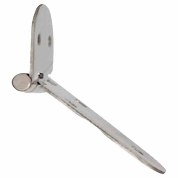 Dobradiça Inox 5 Furos 107x38x3mm - Imagem 3