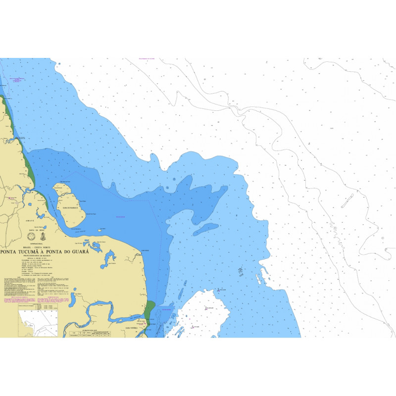e3ab797842ea7308c8b6f488fdd22297.jpg Carta Náutica 21200 Marinha Ponta Tucuma a Ponta Guara - Imagem 1