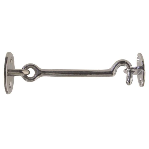 Fecho Tipo Gancho em Latão Cromado 75mm - Imagem 2